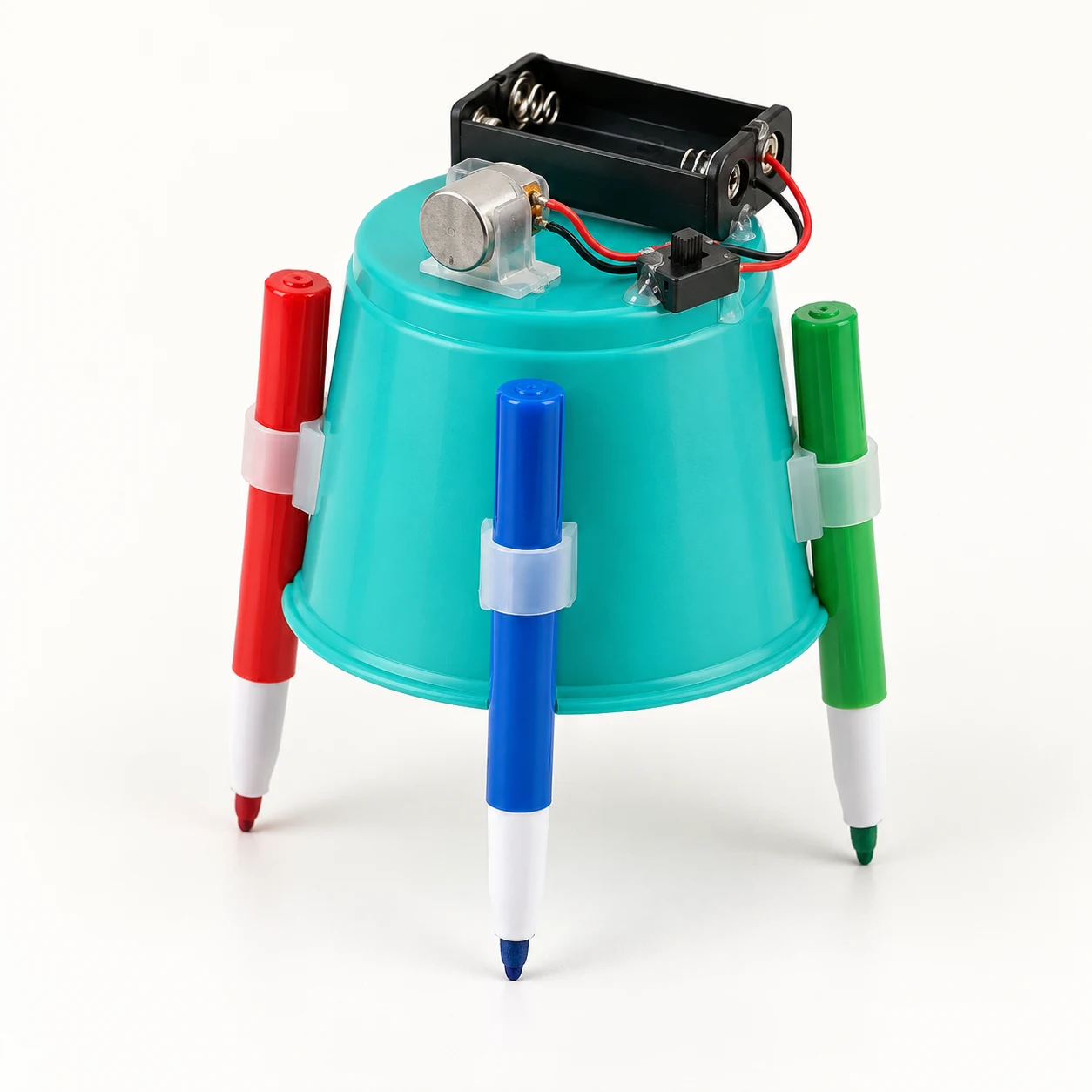Vibration drawing robot kit